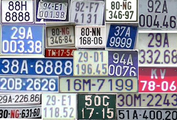 Đặc điểm của các loại biển số xe này là gì? Chúng có ý nghĩa ra sao?